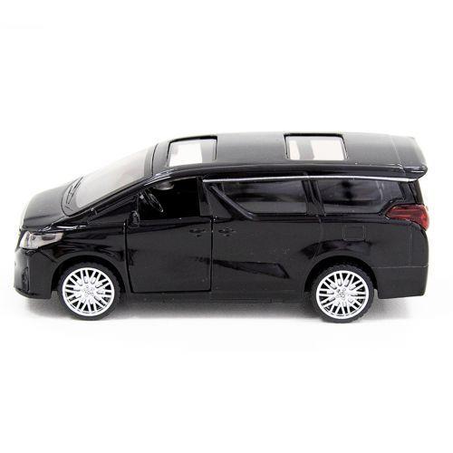 Игрушечная машинка Toyota Alphard металлическая Черный (222412) - фото 2