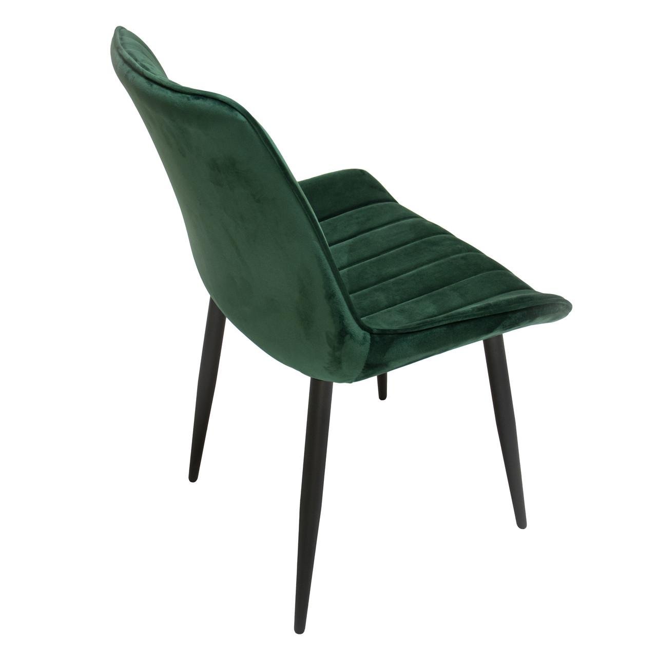 Стул Intarsio Alvis Темно-зеленый - фото 4 Стул Intarsio Alvis Темно-зеленый - фото 4