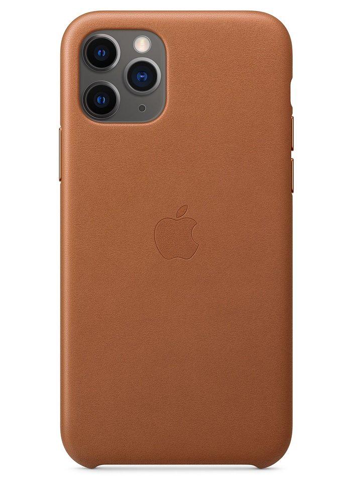 Чохол накладка шкіряний Leather Case MWYD2ZM/A для Apple Iphone 11 Pro (5.8") Saddle Brown - фото 2