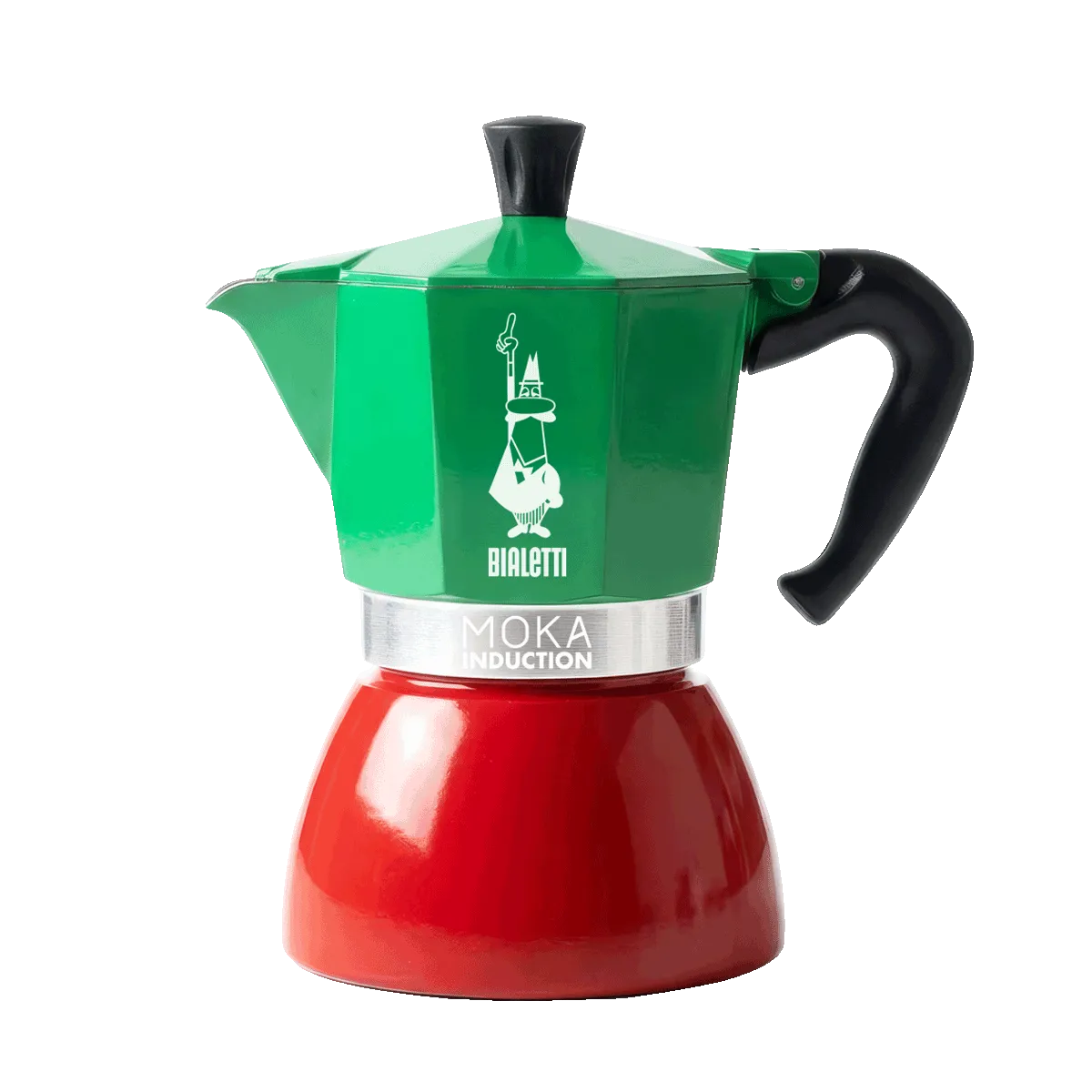 Гейзерна кавоварка MOKA INDUCTION 6TZ ITALIA (0007404)