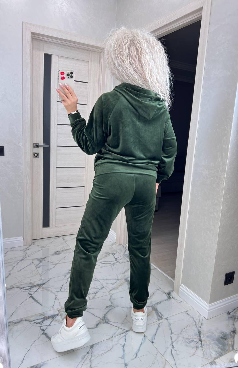 Костюм жіночий Лайза р. 48 Хакі (0202-ді) - фото 3