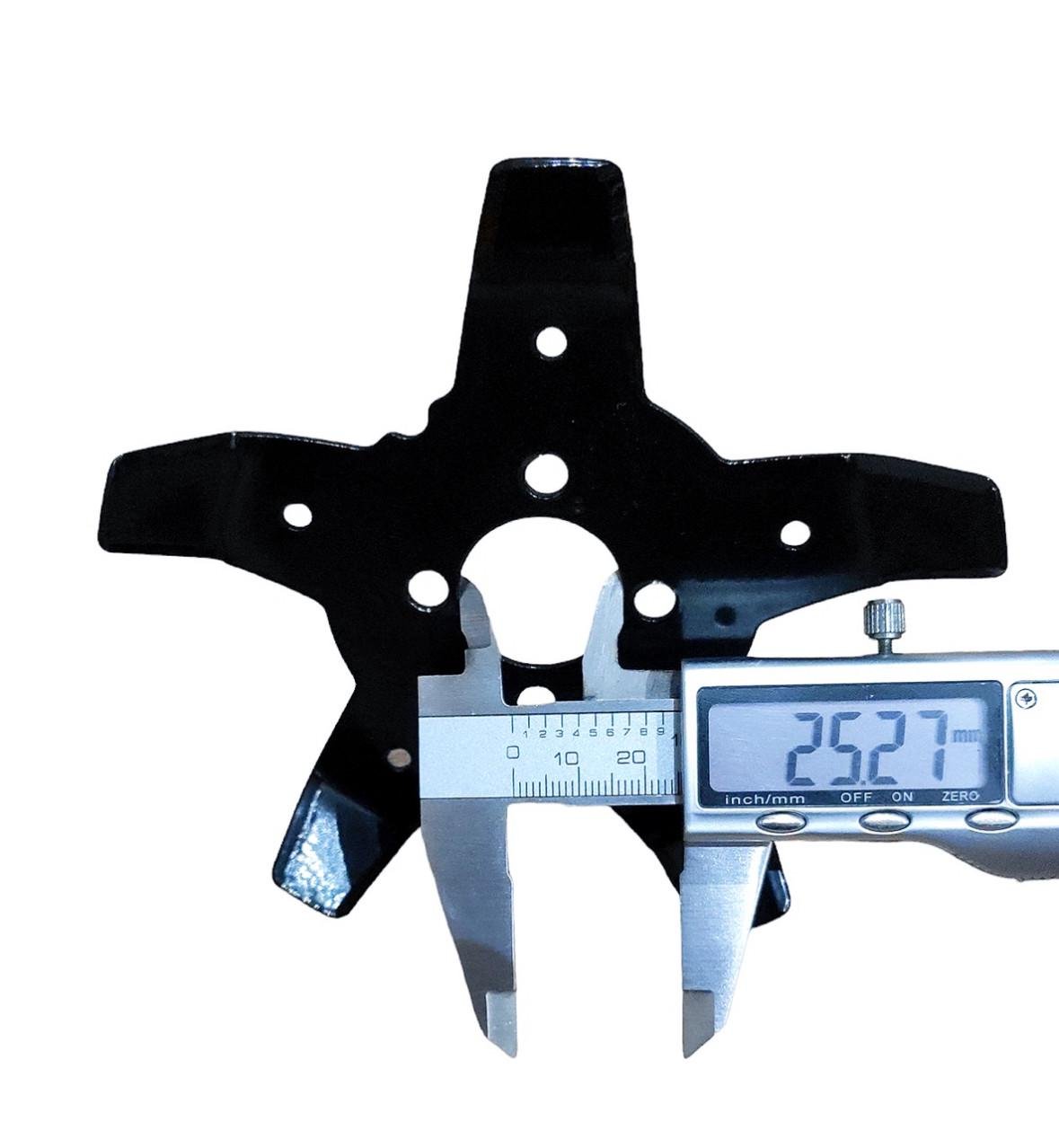 Диск-насадка для мотокоси розпушувач ґрунту сапа 2 ножа - фото 6 Диск-насадка для мотокоси розпушувач ґрунту сапа 2 ножа - фото 6