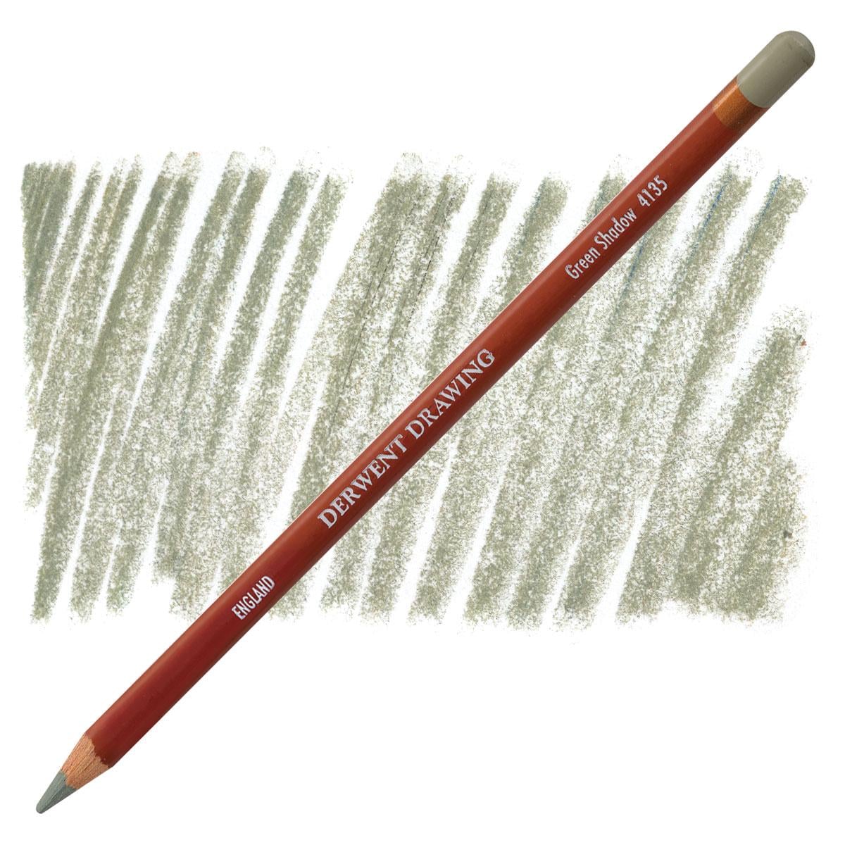 Карандаш для рисунка Derwent Drawing восково-масляный 4135 Зеленая тень (700679)