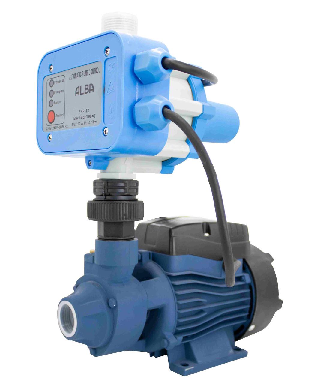 Насосна станція з електронним реле тиску ALBA QB 60/EPP-12