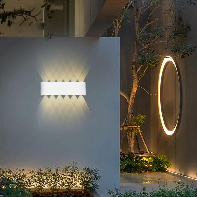 Світильник фасадний на 12 лінз 3000K Білий (9608-12 WT) - фото 3 Світильник фасадний на 12 лінз 3000K Білий (9608-12 WT) - фото 3