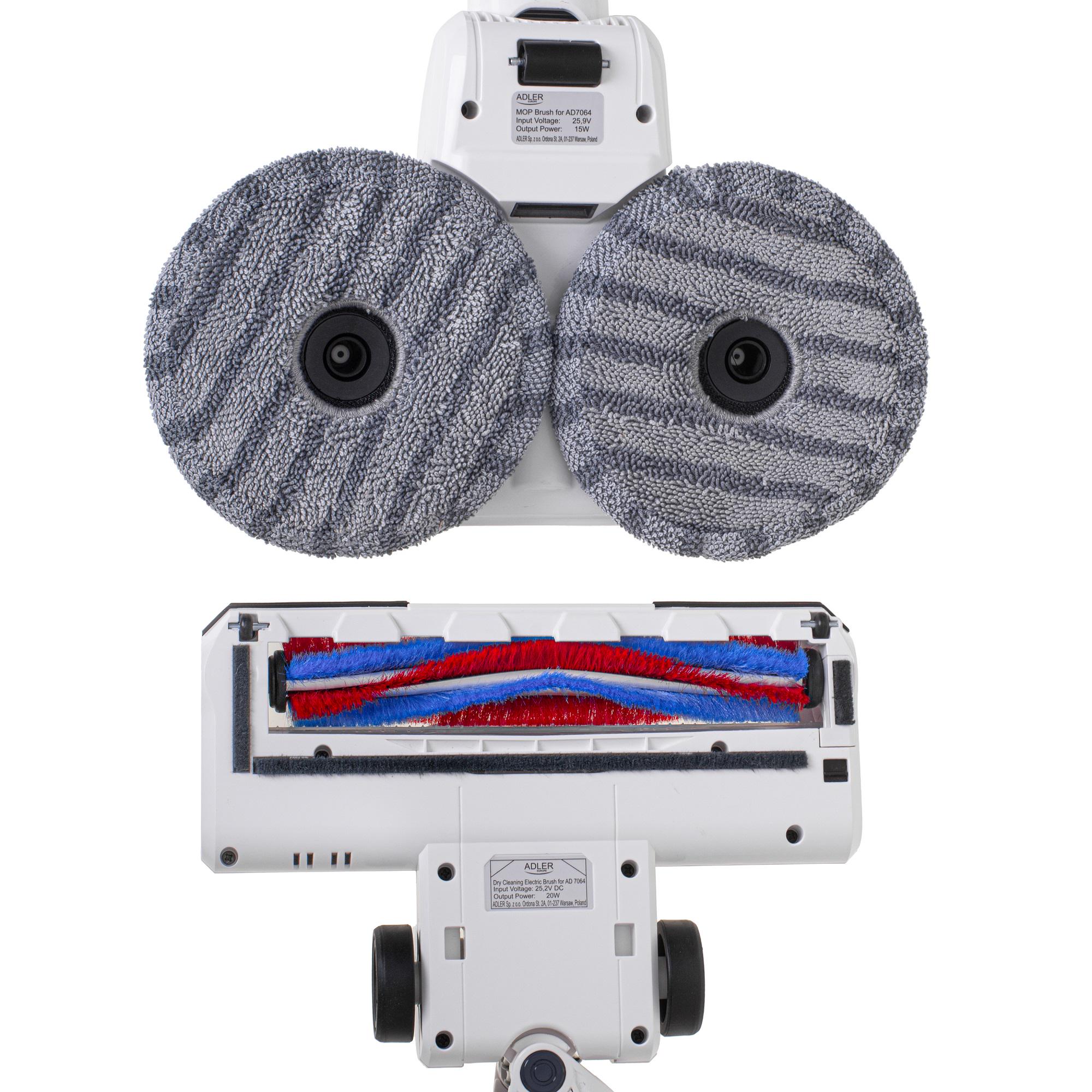 Аккумуляторный пылесос Adler AD 7064 2в1 для сухой и влажной уборки - фото 15