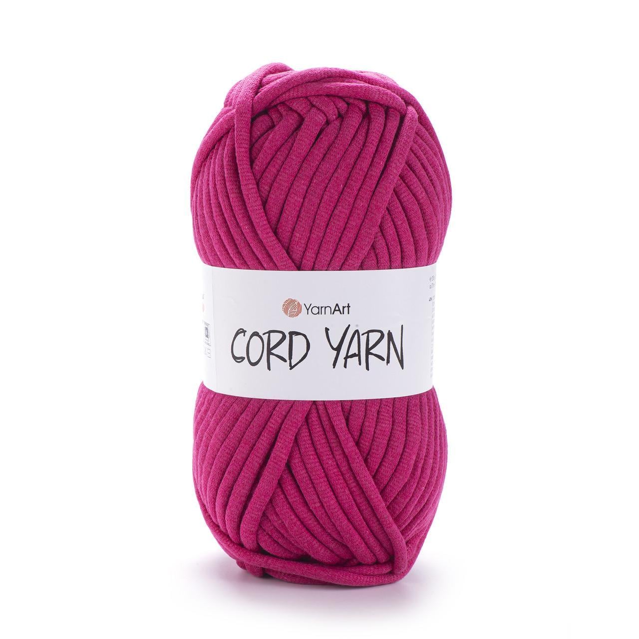 Пряжа для макраме YarnArt Cord Yarn толстая 10 мм 250 г Фуксия №771 (2296425852) Пряжа для макраме YarnArt Cord Yarn толстая 10 мм 250 г Фуксия №771 (2296425852)