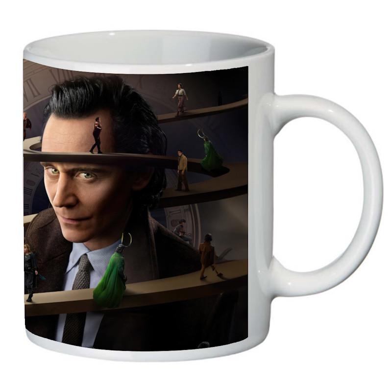 Чашка с принтом Локи марвел 007 (2404220318)