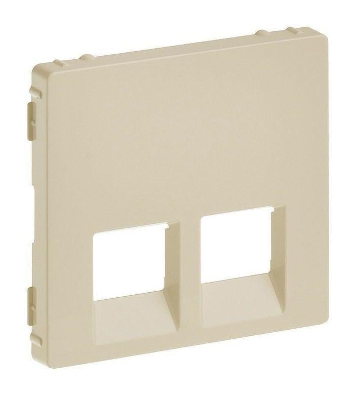 Панель двойной розетки Legrand Valena Life RJ11/RJ45 Айвори (30309340)