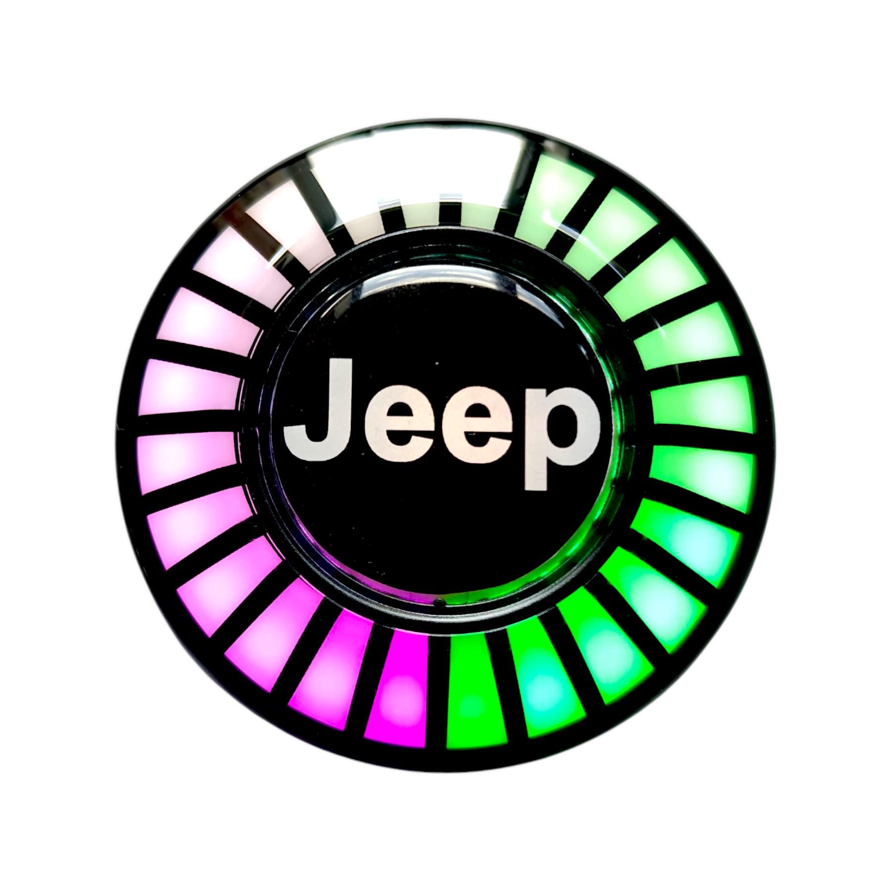 Ароматизатор для авто с эквалайзером JEEP со светодиодной подсветкой (2001423591)