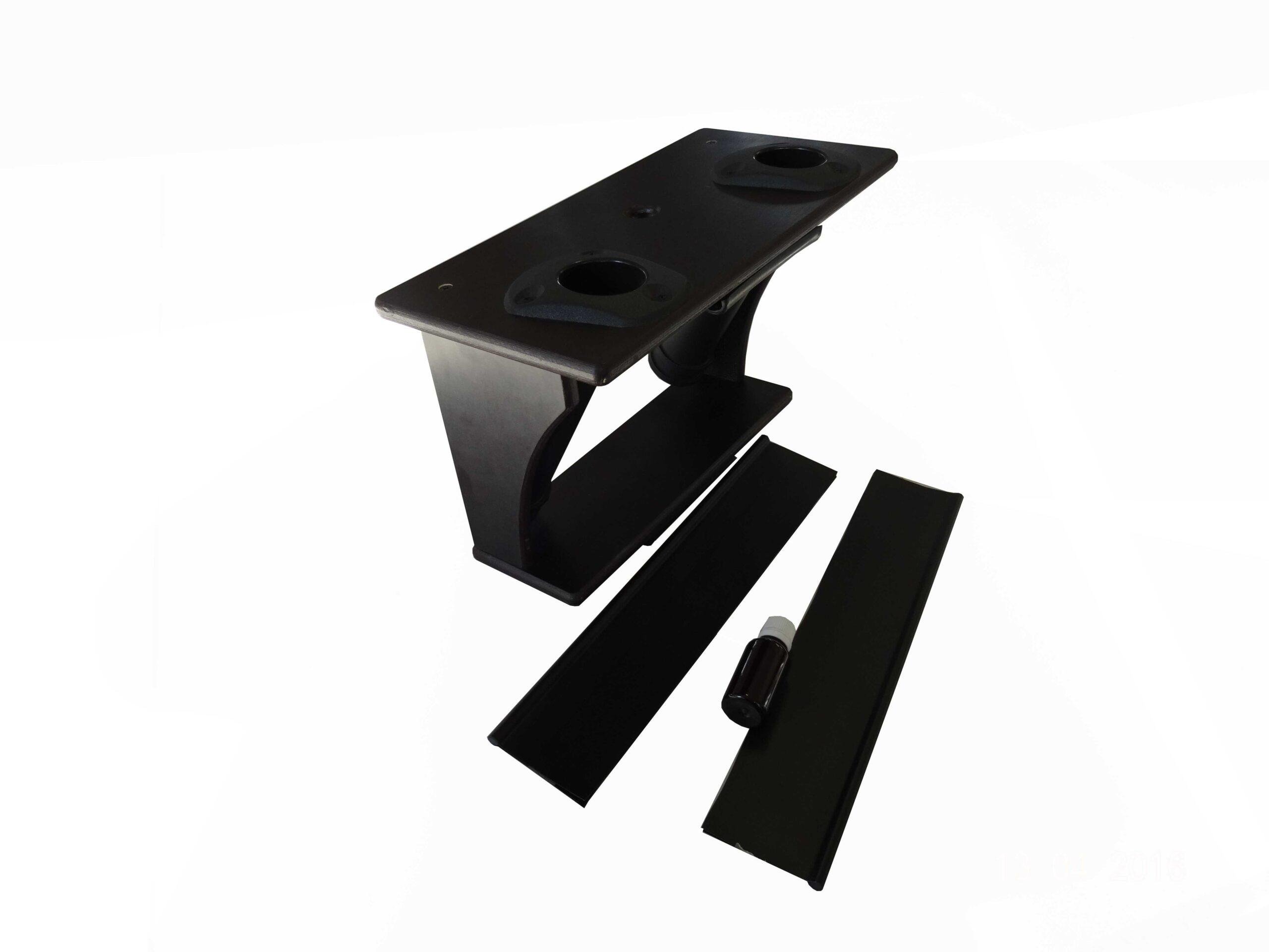 Столик для эхолота Лисичанка с держателем удочек для лодки ПВХ (887879507)