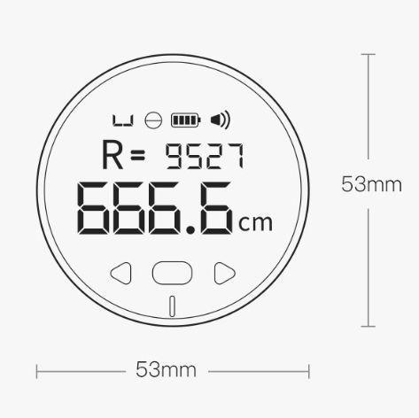 Електронна рулетка Duka Small Q Ruler (48630) - фото 4