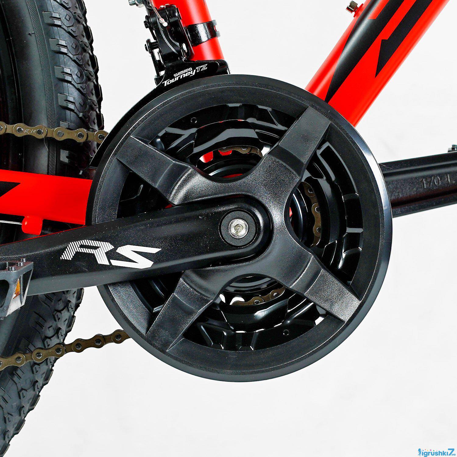 Велосипед горный Corso Spider алюминиевый/литые диски 26"/13" Красный (539029827) - фото 5 Велосипед горный Corso Spider алюминиевый/литые диски 26"/13" Красный (539029827) - фото 5