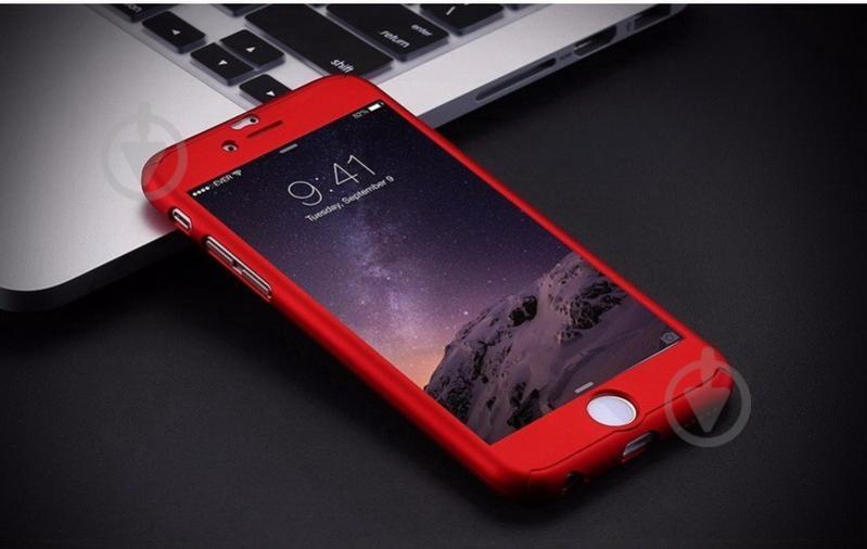 Чехол MakeF + стекло на iPhone 7 plus/8 plus Red (HbP050416) - фото 4