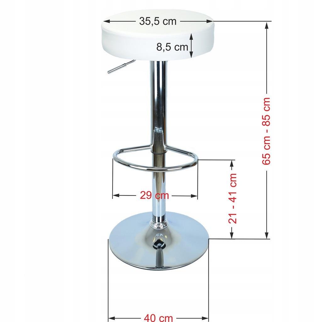 Стул барный хокер Homart 939-1PS Белый (9247) - фото 7