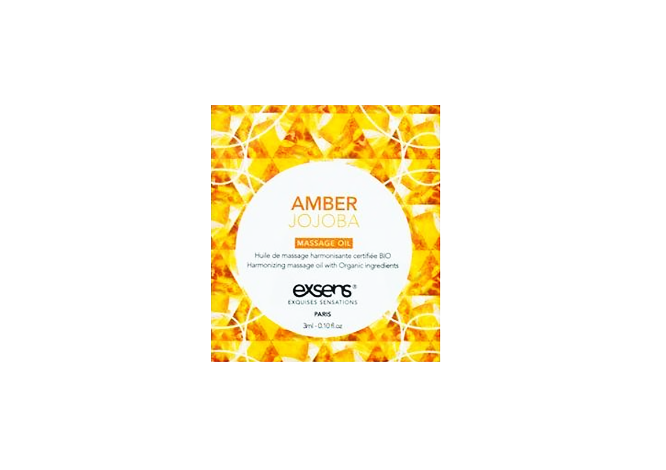 Пробник массажного масла EXSENS Amber Jojoba 3 мл (SO2384)