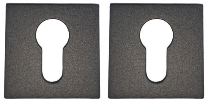 Ручки Linea Cali Corner накладка под цилиндр Антрацит матовый (5955pz) - фото 3 Ручки Linea Cali Corner накладка под цилиндр Антрацит матовый (5955pz) - фото 3