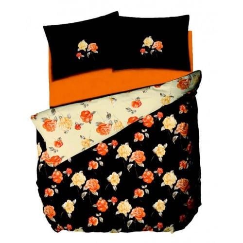 Комплект постільної білизни Le Vele Serenade полуторний 160х220 см Помаранчевий (lv-367)
