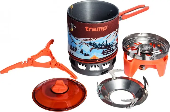 ᐉ Система для приготовления пищи Tramp 800 мл Оранжевый (TRG-049-orange)