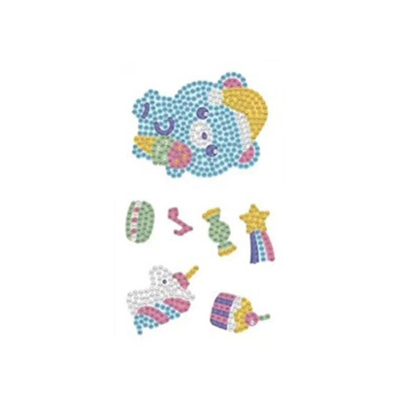 Набір для творчості Алмазна мозаїка Ведмедик FG24062201B-4 фігурки-наліпки (RLT47136) Набір для творчості Алмазна мозаїка Ведмедик FG24062201B-4 фігурки-наліпки (RLT47136)