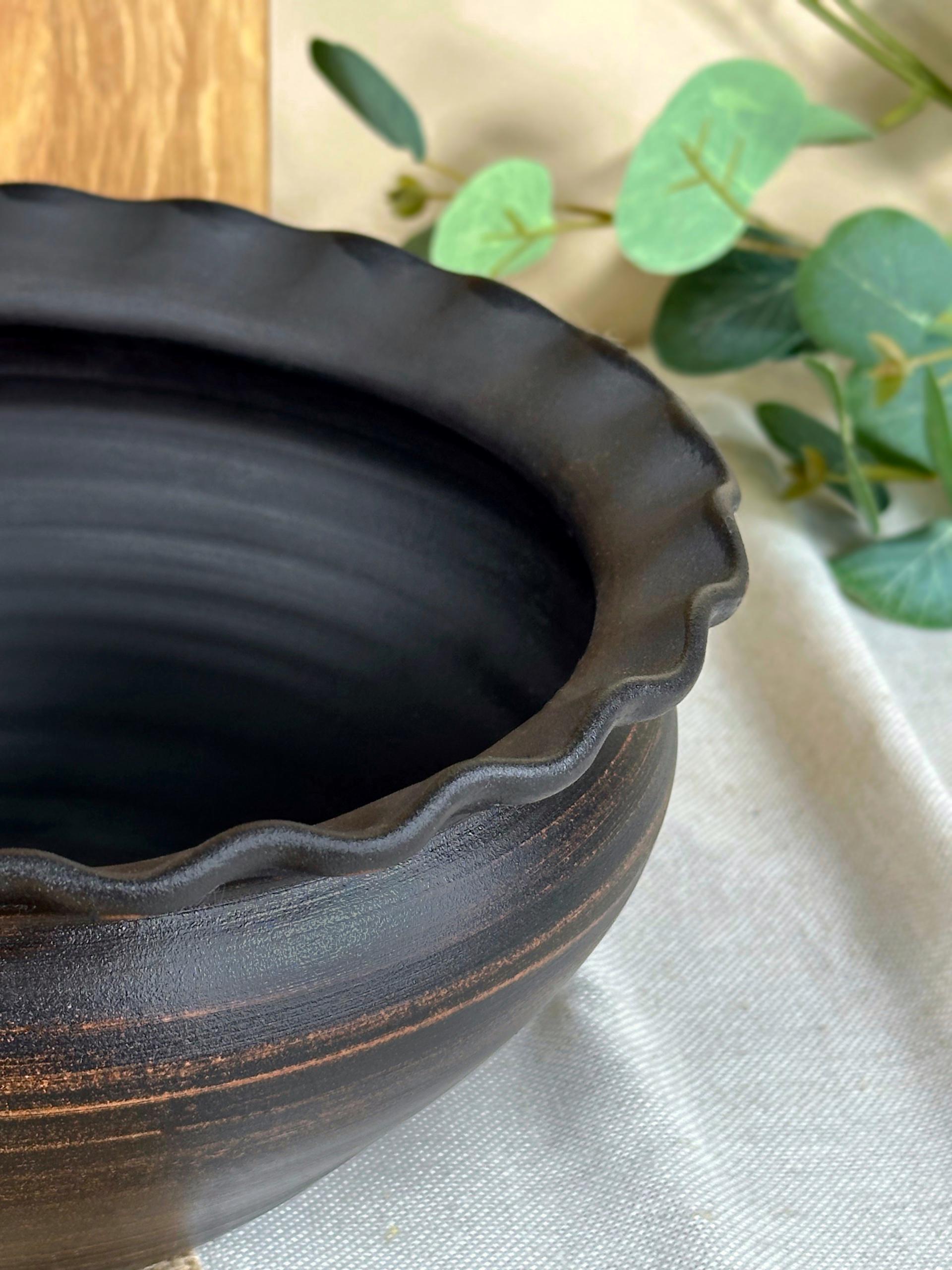 Макитра волна глиняная Гражда Гладка 2,5 л (13003-46) - фото 6 Макитра волна глиняная Гражда Гладка 2,5 л (13003-46) - фото 6