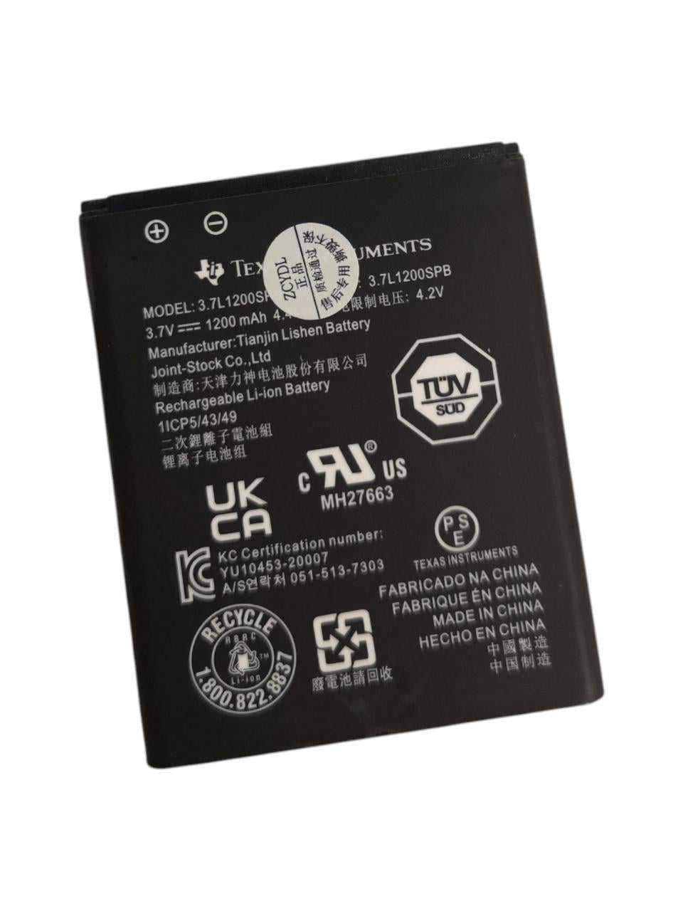 Аккумулятор для Texas Instruments TI-84 CE/TI-Nspire CX/CX II/CX II CAS/3.7L1200SPA 1200mah (35827430)
