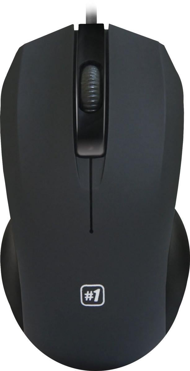 Компьютерная мышка Defender #1 MM-310 3 кнопки 1000 dpi Черный (36260794)