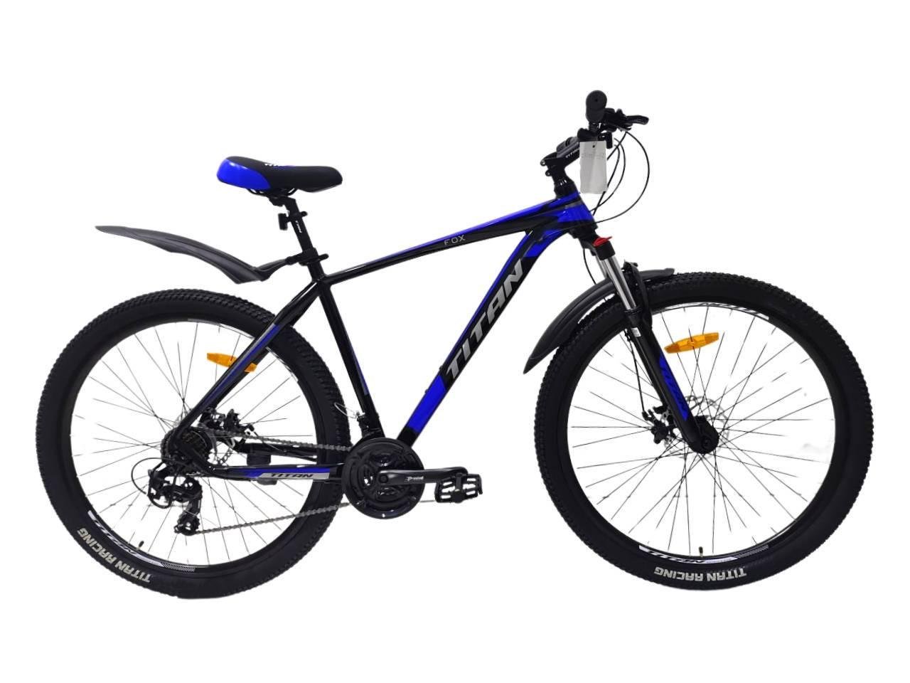 Велосипед Titan Fox 29" 20" Черно-синий