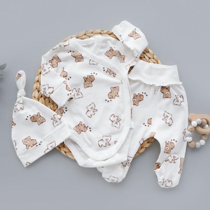 Комплект RoyalBaby Веселые медвежонки с боди интерлок 3 ед. р. 56 (144109-19334) Комплект RoyalBaby Веселые медвежонки с боди интерлок 3 ед. р. 56 (144109-19334)