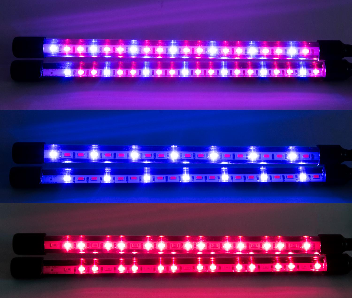 Фітолампа для рослин подвійна LED Plant Grow Light (1009983-Black) - фото 3