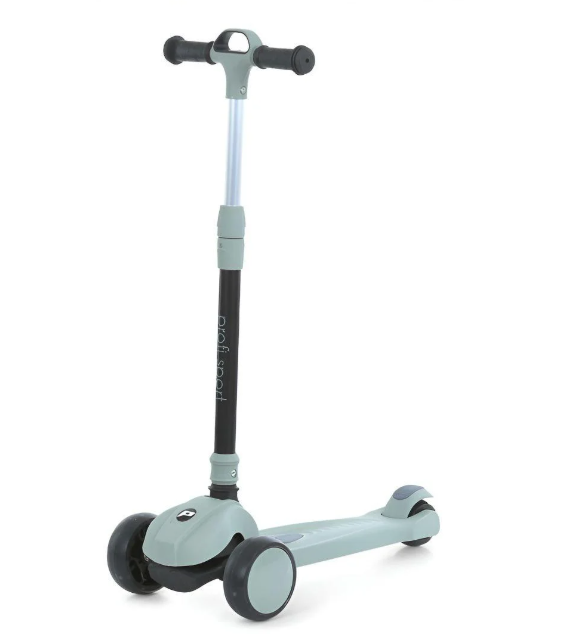 Самокат JR3-138-G складной металл/пластик от 66 см до 80,5 см 4 положения Серый (26132901)