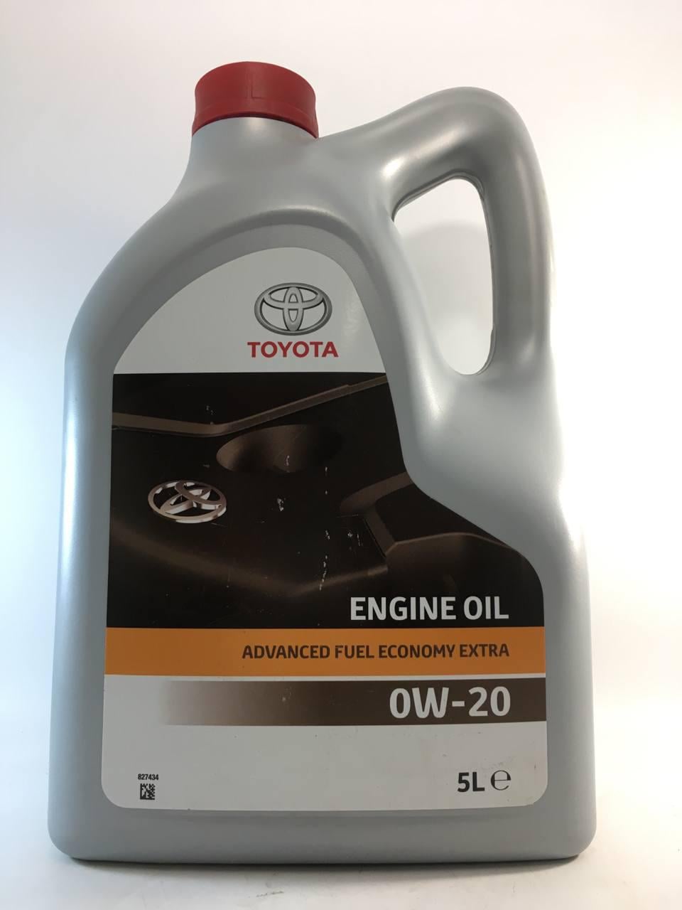 Моторное масло Toyota Advanced Fuel Economy Extra SP 0W-20 5 л (0888083886)
