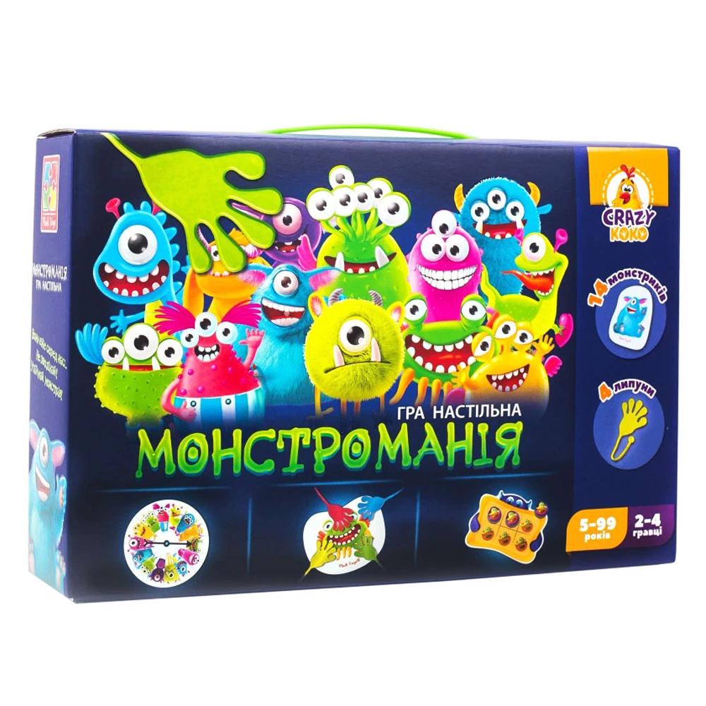 Настільна гра Vladi Toys Монстроманія Різнокольоровий (SR-113-N-199) Настільна гра Vladi Toys Монстроманія Різнокольоровий (SR-113-N-199)