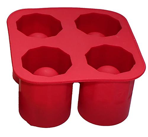 Силіконова форма Крижані чарки 4 шт. (HH-137) - фото 3 Силіконова форма Крижані чарки 4 шт. (HH-137) - фото 3