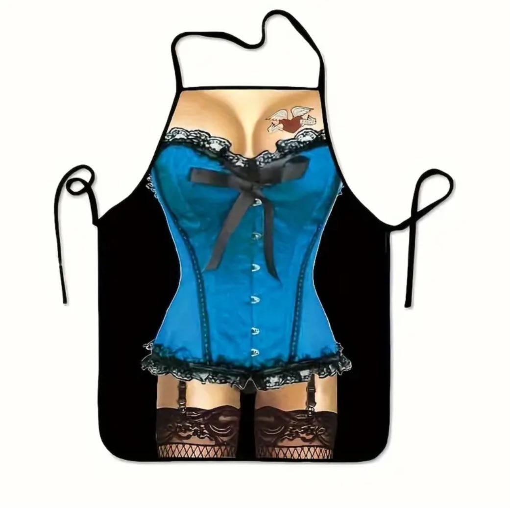 Фартук с приколом для девушки 73x52 см Разноцветный (808872) Фартук с приколом для девушки 73x52 см Разноцветный (808872)