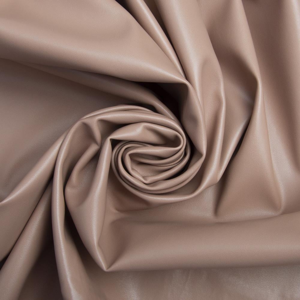 Ткань искусственная кожа Classic Темная пудра (23771)
