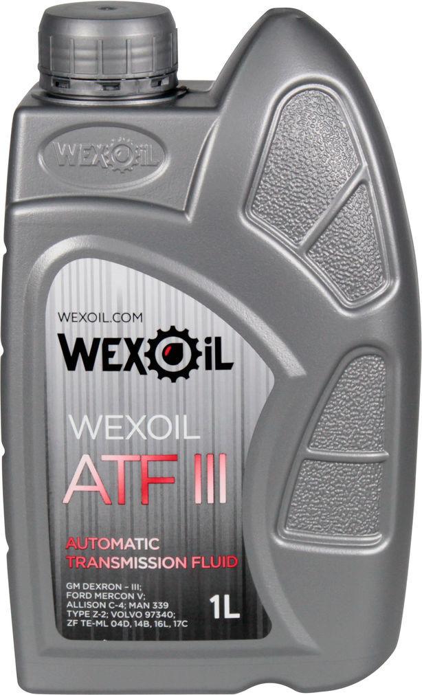 Трансмісійне мастило Wexoil ATF Dexron III 1 л (1401135)