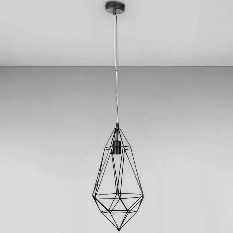 Люстра подвесная Light House SU-18187/1P 260х260х900 мм Черный