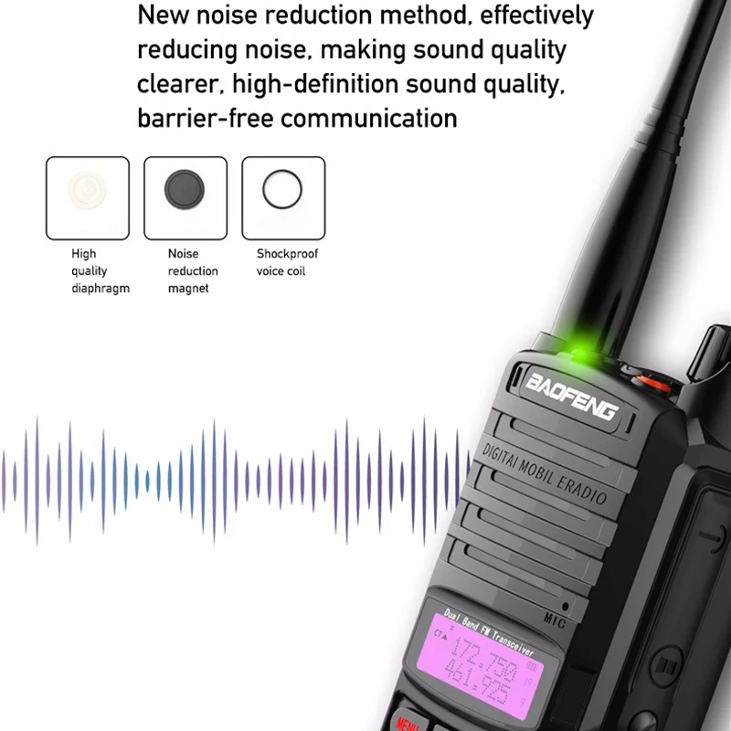 Радіостанція водонепронекна Baofeng UV-9R PLUS 10W/20 км - фото 6