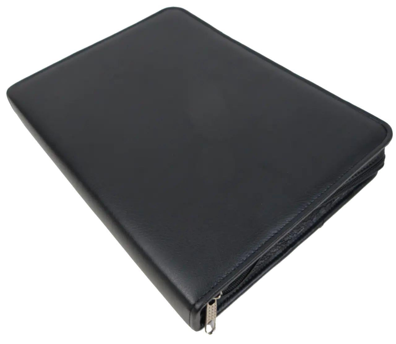 Папка ділова Exclusive з екошкіри Чорний (710100-RN black)