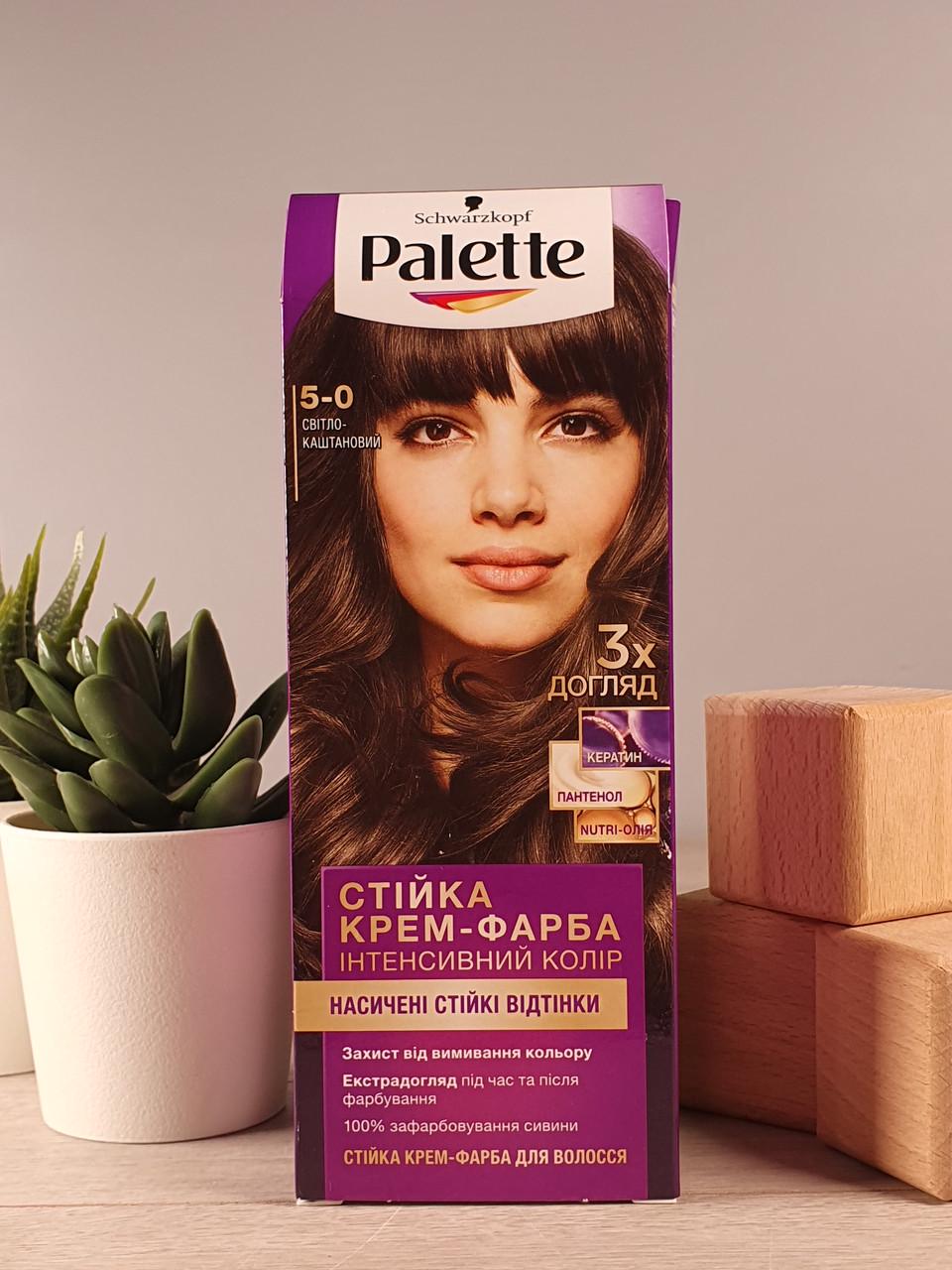 Крем-краска для волос Schwarzkopf Palette тон 3-68 Красное дерево 50 мл (1881797167)