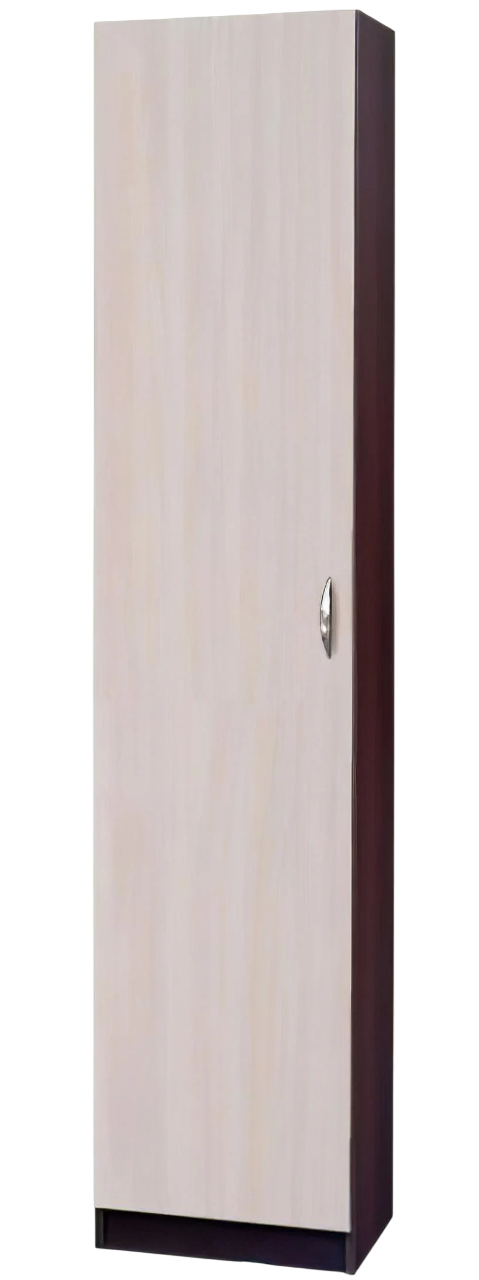 Пенал з полицями МАКСІ-МЕБЛІ 400х1900х400 мм Венге магія/Дуб молочний (5103572)