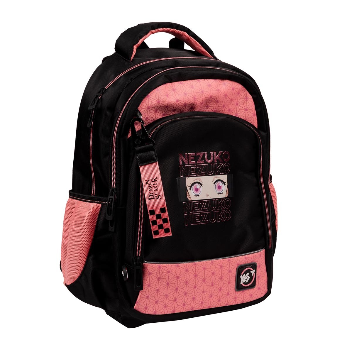 Рюкзак YES TS-109 Demon Slayer Nezuko 39х28х14 см Черно-розовый (559949)