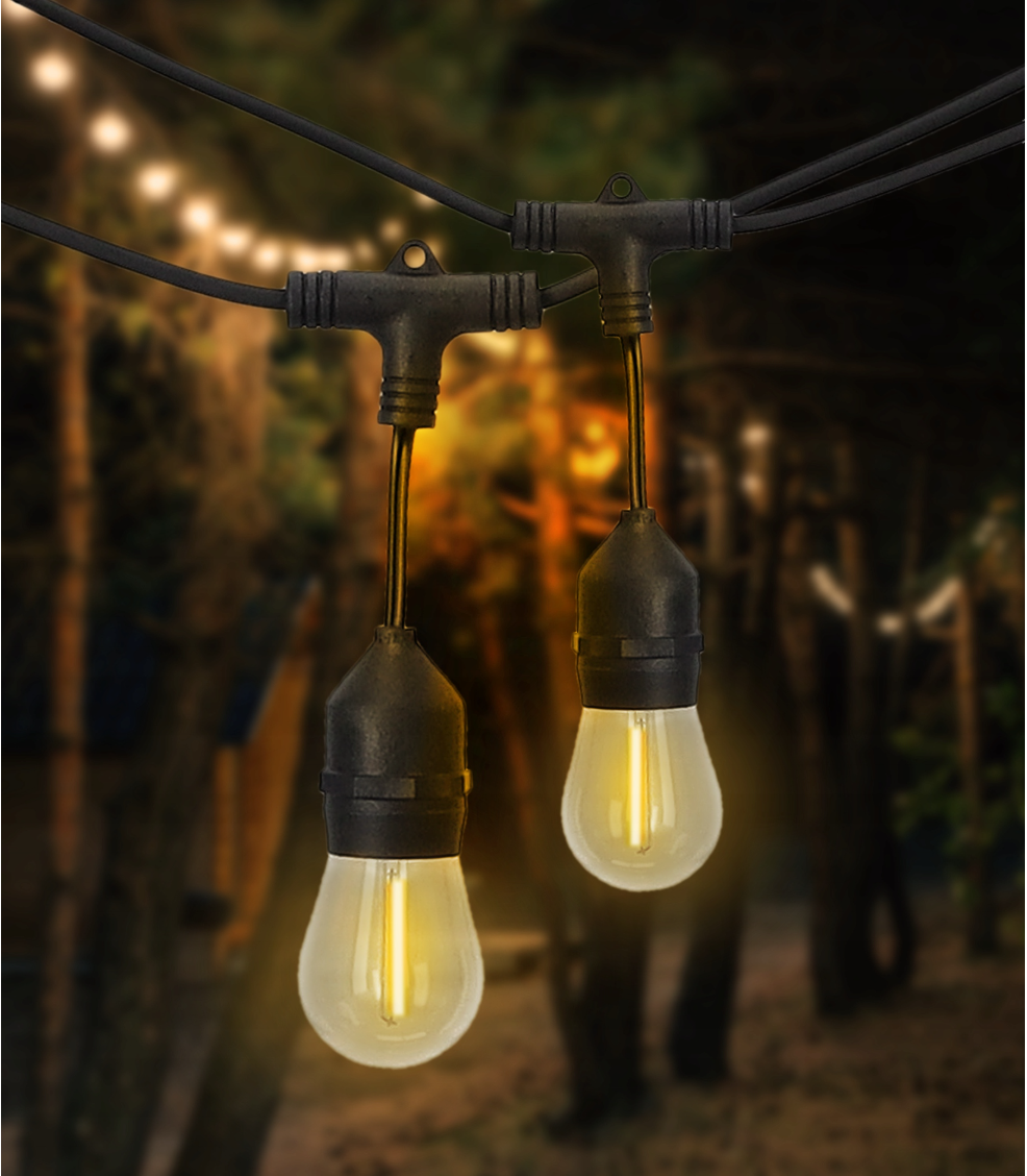 Ретро-гірлянда GardenLine SOL1267 декоративна садова з Wi-Fi керуванням 15 м 15 LED Теплий білий - фото 7 Ретро-гірлянда GardenLine SOL1267 декоративна садова з Wi-Fi керуванням 15 м 15 LED Теплий білий - фото 7