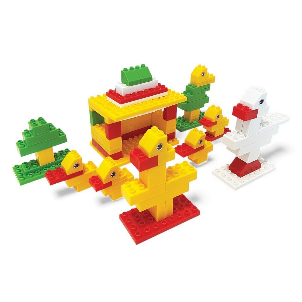 Конструктор дитячий Doloni Toys 013888/11 Каченята 108 дет. Різнокольоровий (АА12346571)