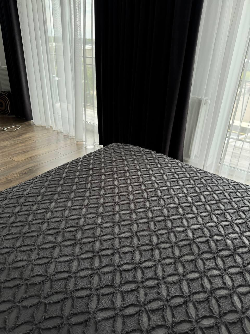 Покрывало Фрея 140x250 см Графитовый (21621-10-140x250cm) - фото 13