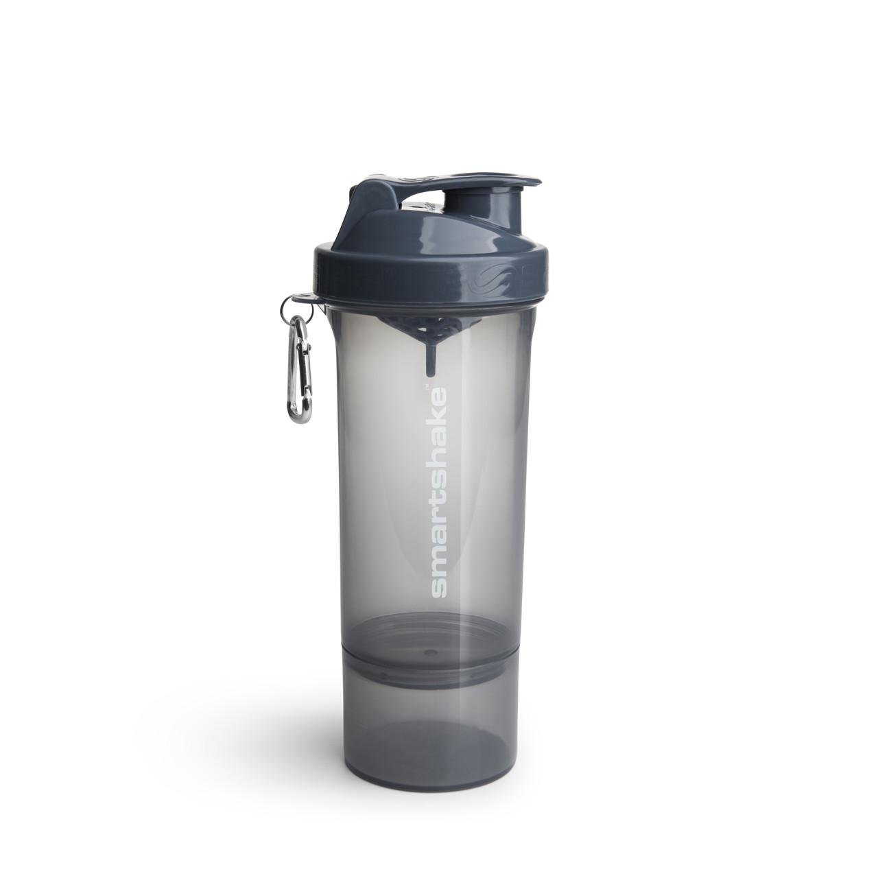 Шейкер спортивний SmartShake Slim 500 мл Gray - фото 2