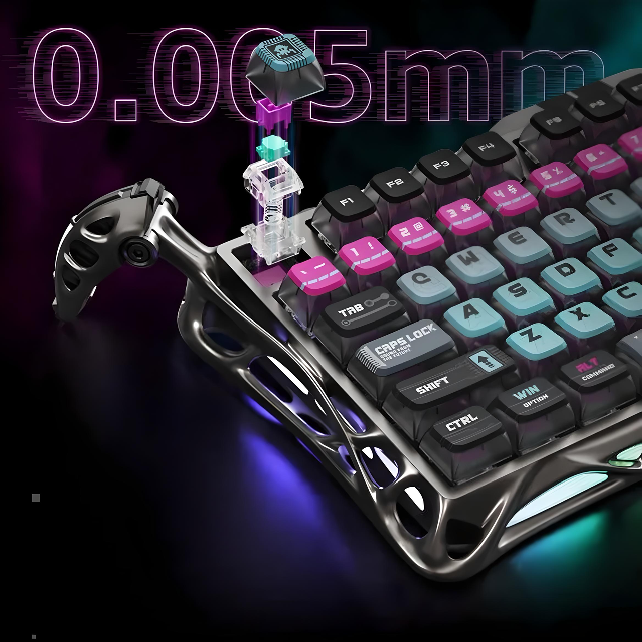 ᐉ Клавіатура GravaStar Mercury V75 Pro дротова з магнітними