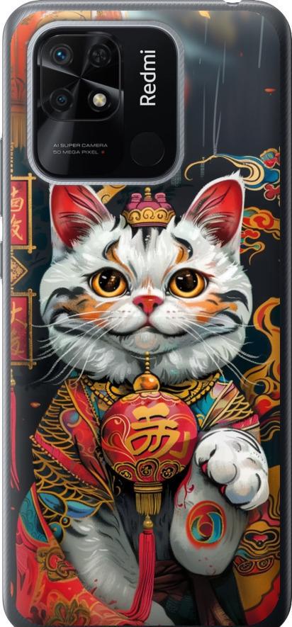 Чехол на Xiaomi Redmi 10C China Cat v2 (6135t-2591-42517)