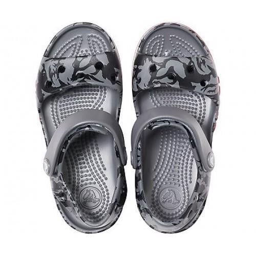 Босоножки Crocs Bayaband Printed р. C9/EUR 25-26 Slate Grey (7159146) - фото 4